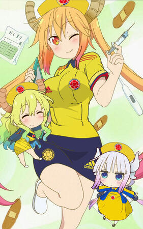 Tohru, Quetzalcoatl, Kanna (Colombia)
