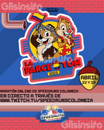 Comisión de DiegolazoR4 para el logo de "La Parcetón" edición 2023